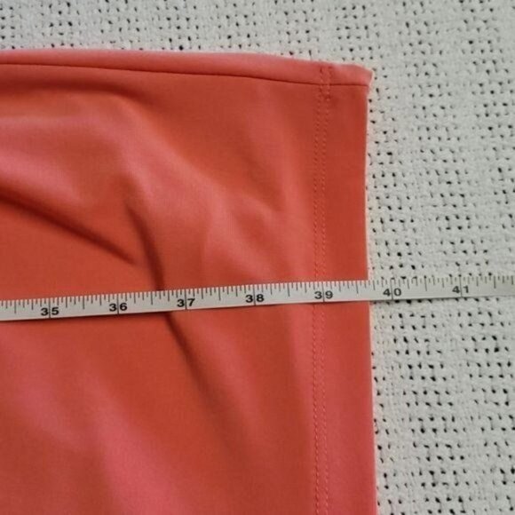 Lauren Ralph Lauren Peachy‎ Orange Sleeveless Sheath Sz. 14 Dress - Picture 10 of 10
